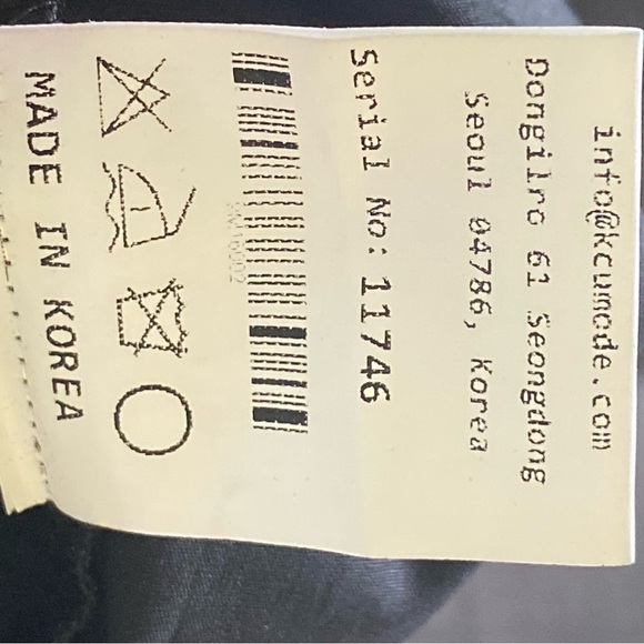 Kim Chul Ung Mode Shirt Dress Womens Runway Colorblock Top - Picture 7 of 9